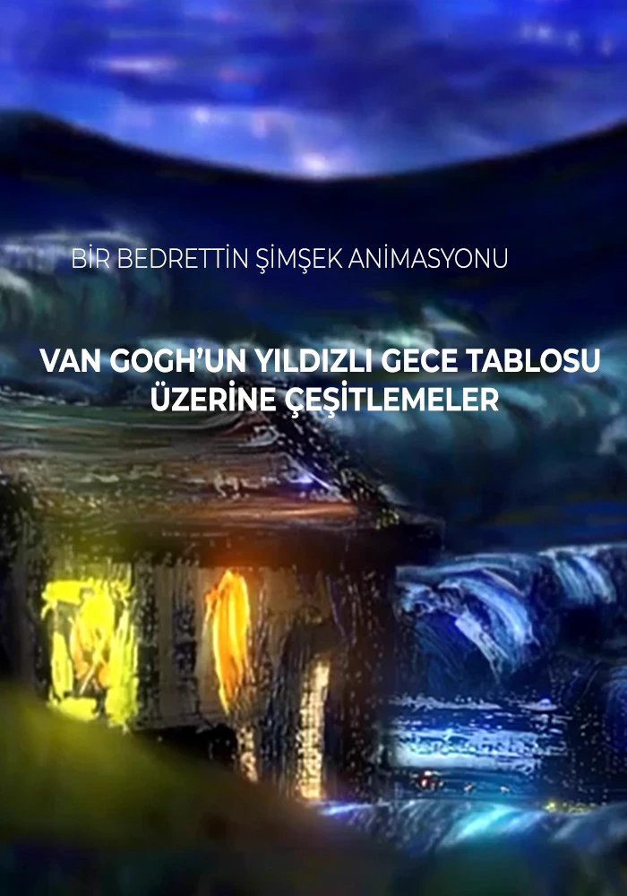 Van Gogh'un Yıldızlı Gece Tablosu Üzerine Çeşitlemeler film afişi
